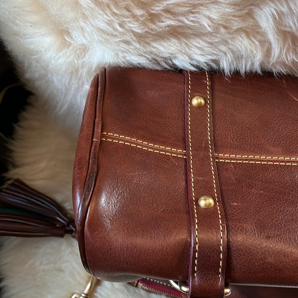 Dooney & Bourke Florentine Leather satchel - Picture 3 of 7